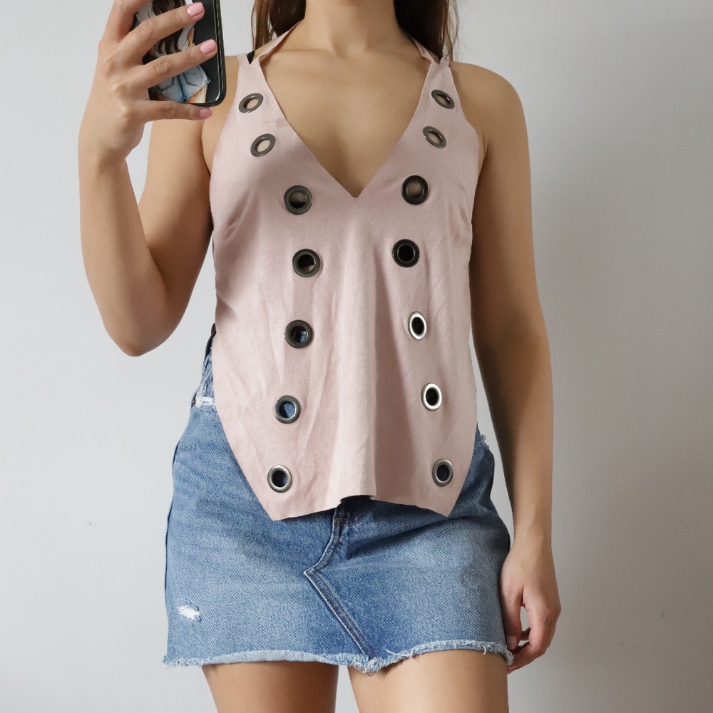 Nude Pink Top
